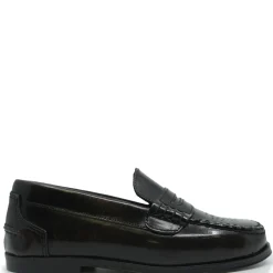 BluBlonc Burnished Brown Perforated Loafer Fashion