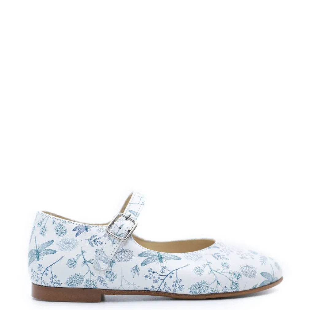 BluBlonc Dragonfly Printed Mary Jane Fashion