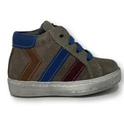 BluBlonc Gray Stripe High-top Best