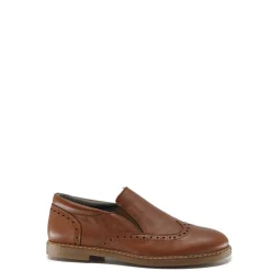 BluBlonc Luggage Pebbled Slip-On Dress Shoe Outlet