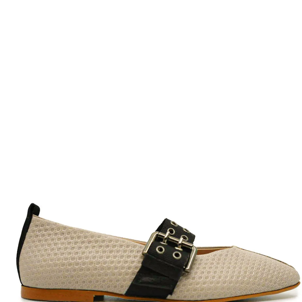 BluBlonc Mauve Stamped Pointed Buckle Shoe Sale