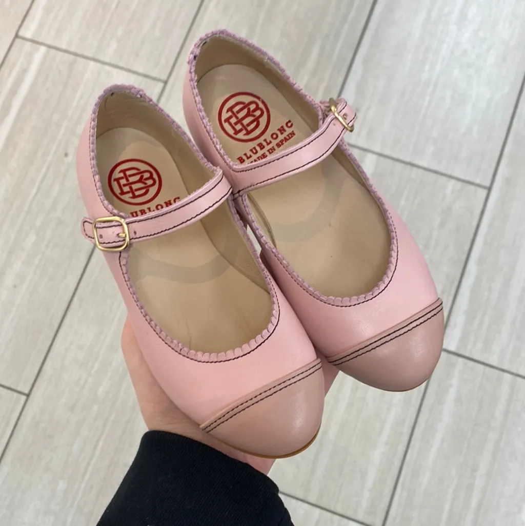 BluBlonc Pink Captoe Mary Jane Sale