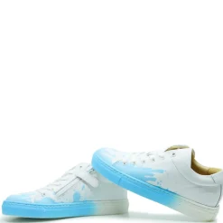 BluBlonc Sky Blue Speckled Paint Sneaker New