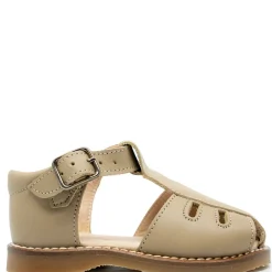 BluBlonc Taupe Closed Toe Baby Sandal Outlet