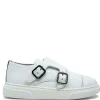 BluBlonc White Captoe Dress Sneaker Clearance