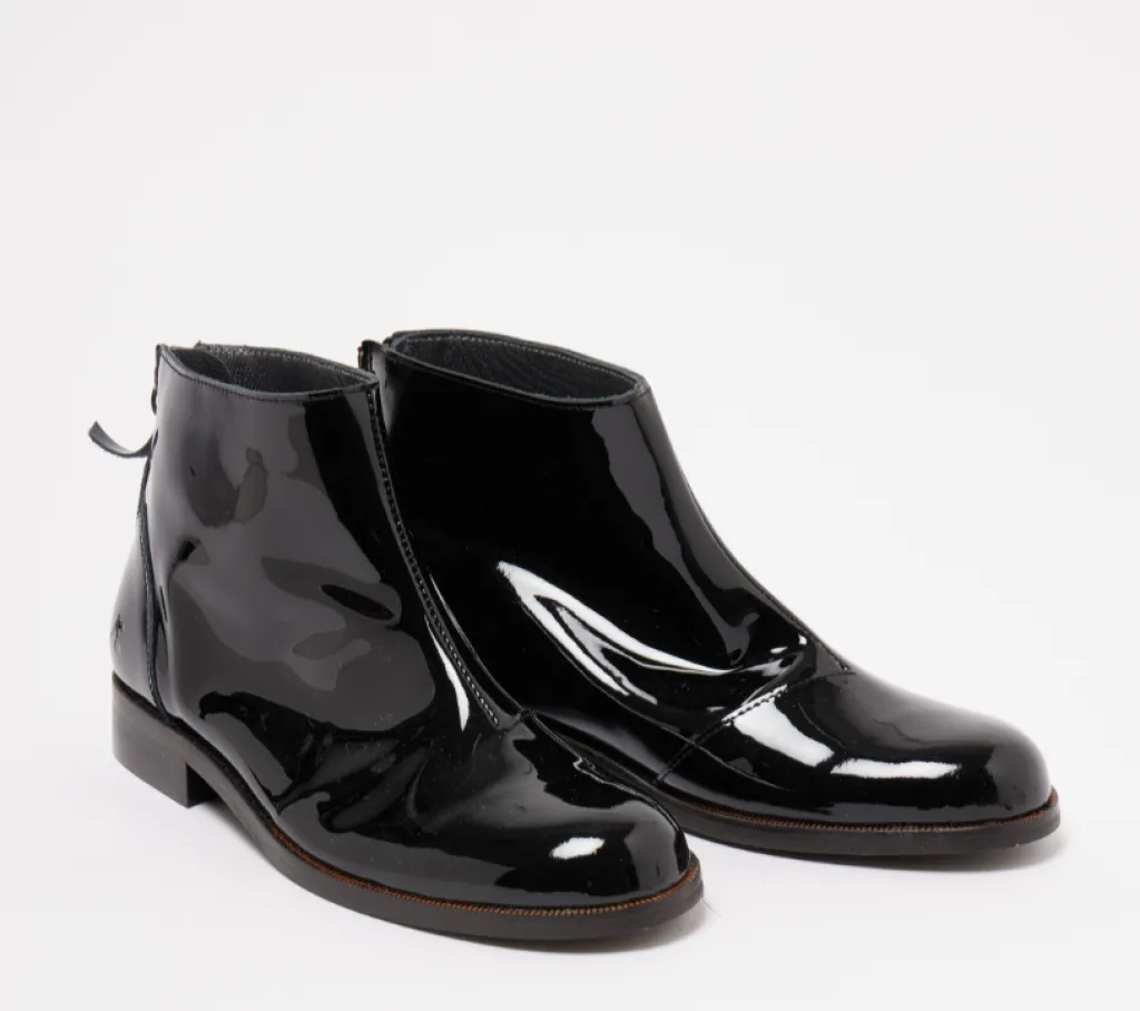 Bonpoint Black Patent Bootie Fashion