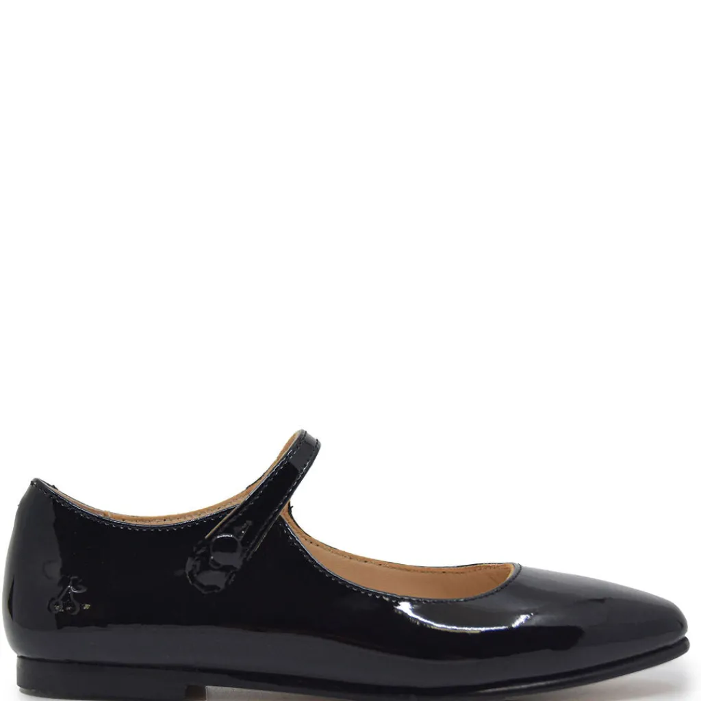 Bonpoint Black Patent Pointed Mary Jane Discount
