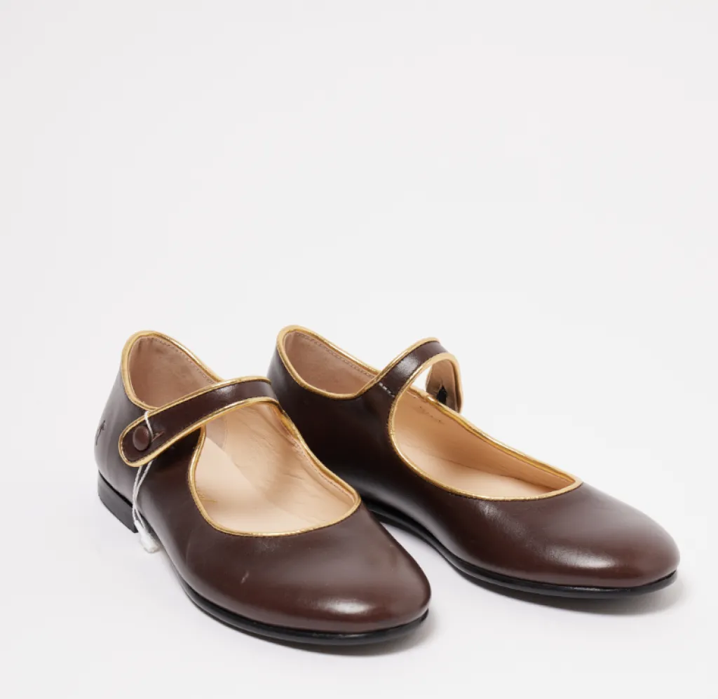 Bonpoint Cafe Leather Mary Jane Clearance