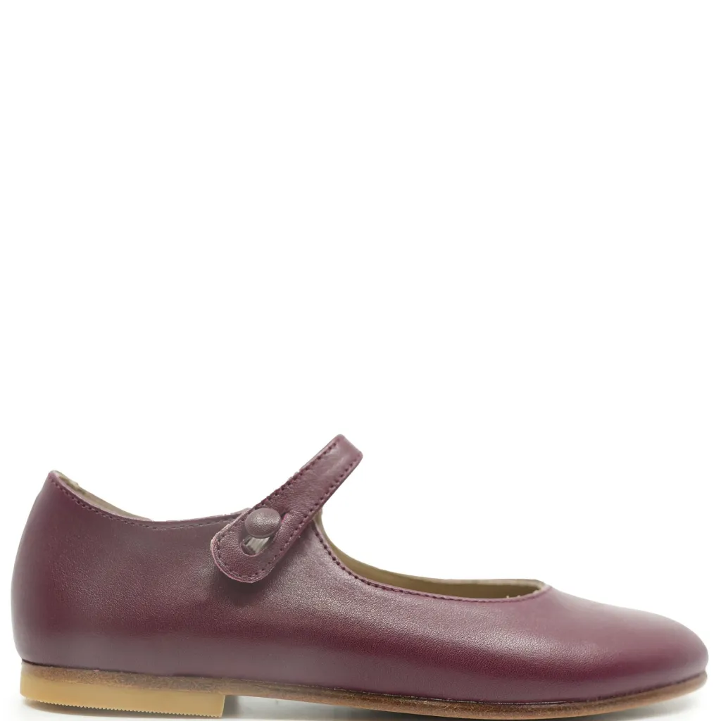 Bonpoint Ella Burgundy Mary Jane New