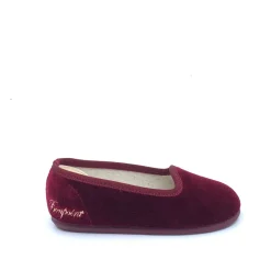 Bonpoint Logo Embroidery Velvet Slipper Best