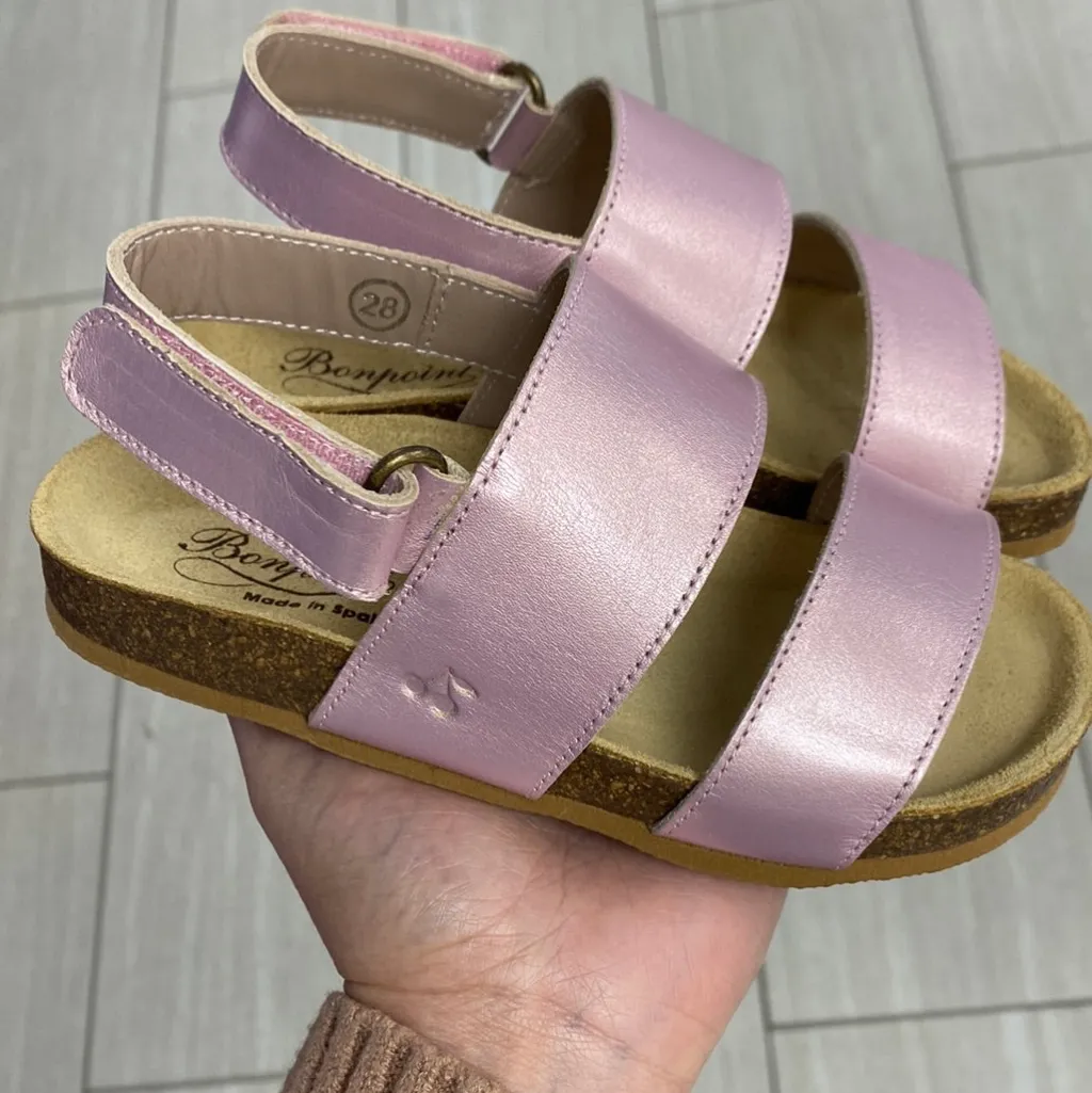 Bonpoint Make Up Pink Sandal Clearance