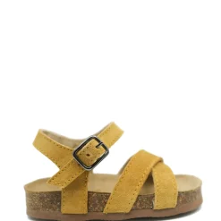 Bonpoint Mustard Criss Cross Baby Sandal Discount
