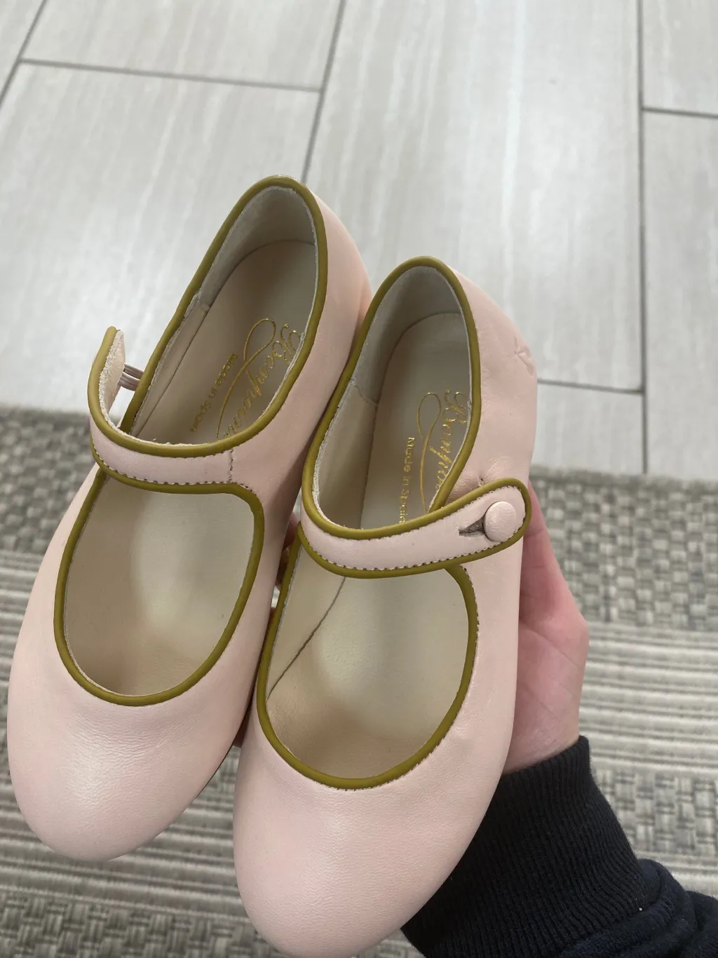 Bonpoint Pink Ella Mary Jane Discount