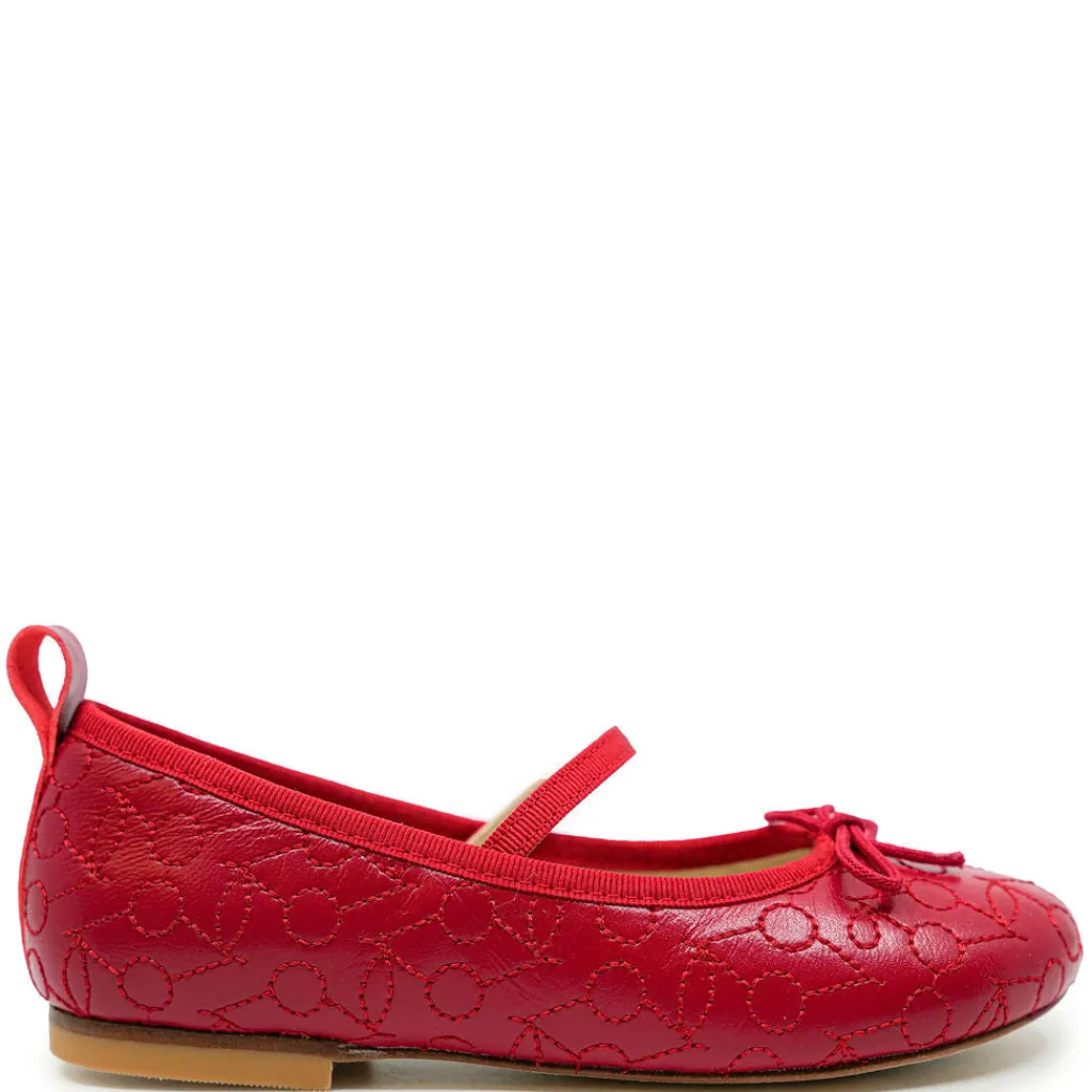 Bonpoint Red Cherry Mary Jane New