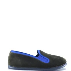 BONTON Khaki Velvet Slip On Shoe Clearance