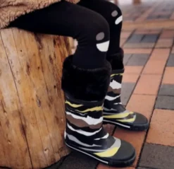 Boxbo Black Camo Rainboot New