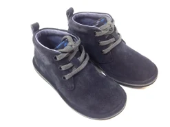 Campers Navy Suede Boot With Laces Sale