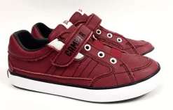 Campers Red and Black Velcro Sneaker Online