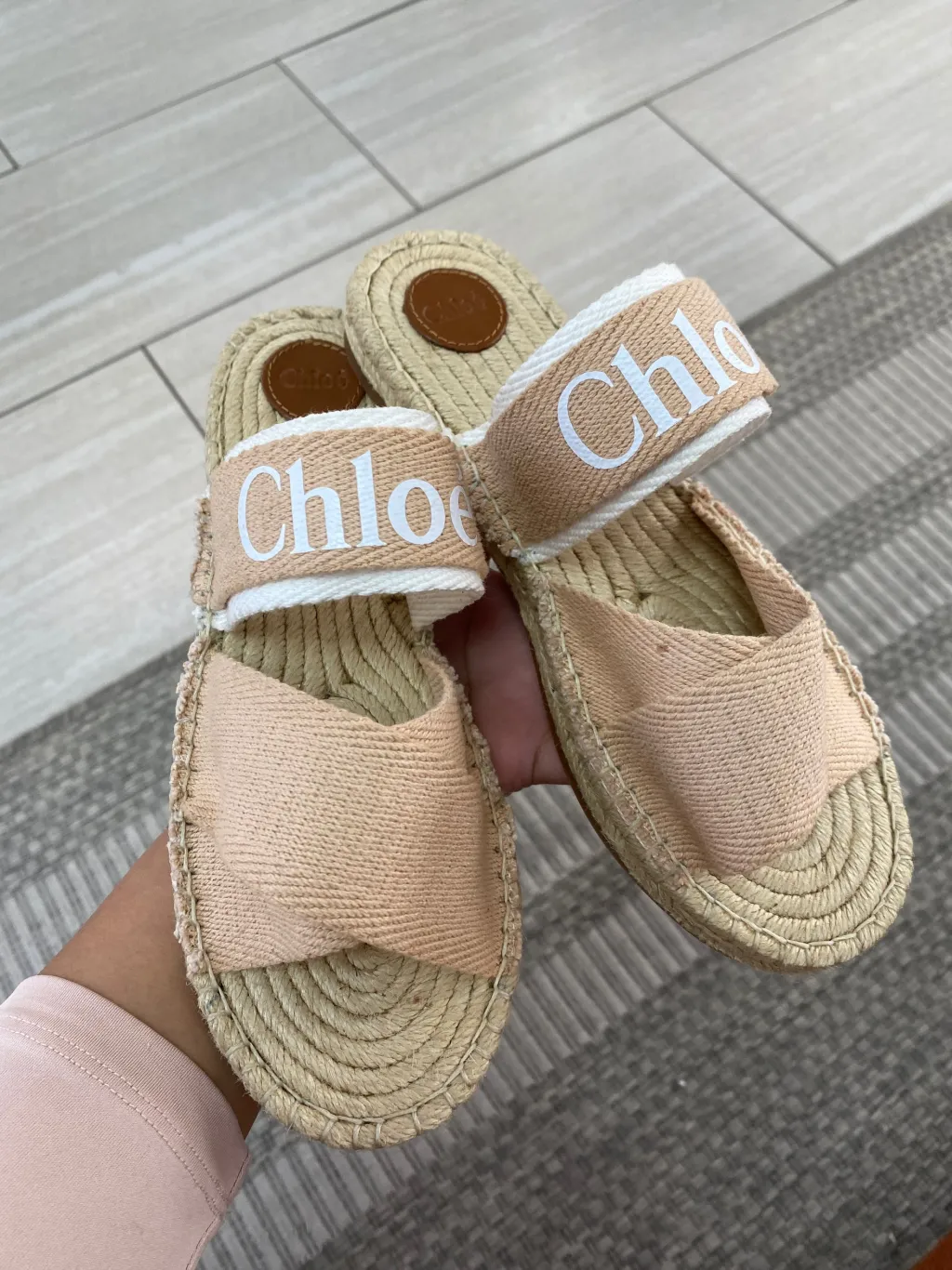 Chloe Espedrille Slide Clearance