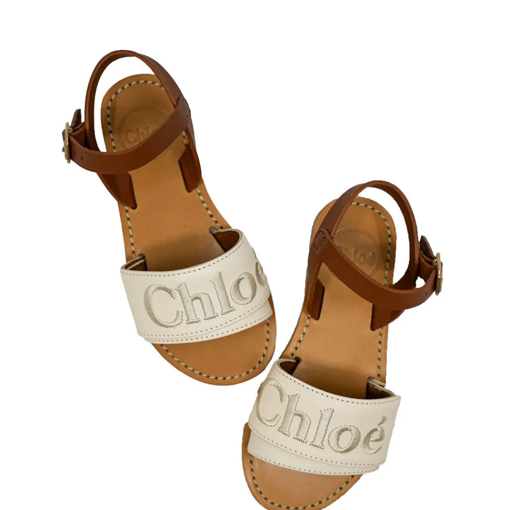 Chloe Mini Me Ivory Slide Hot
