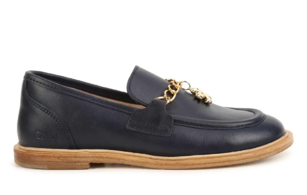 Chloe Navy Mini Me Loafer Clearance