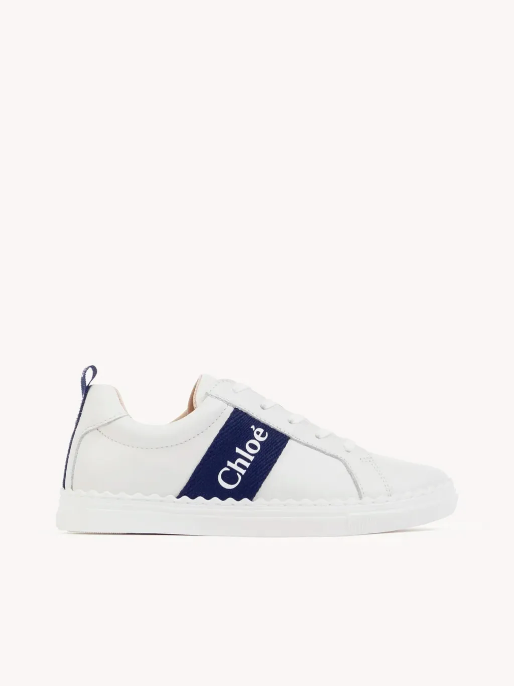 Chloe Off White Logo Sneaker Hot