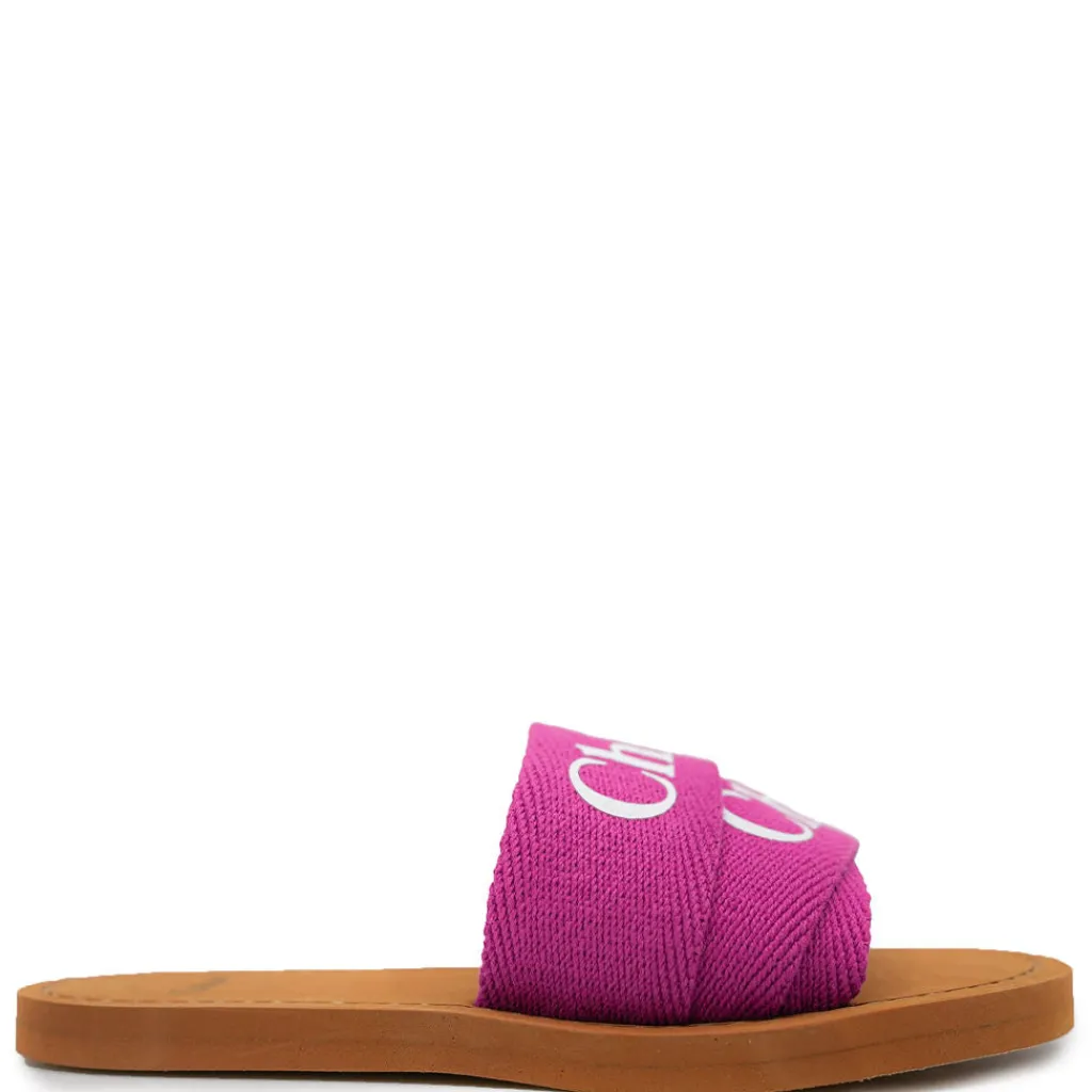 Chloe Peony Mini Me Slide Fashion