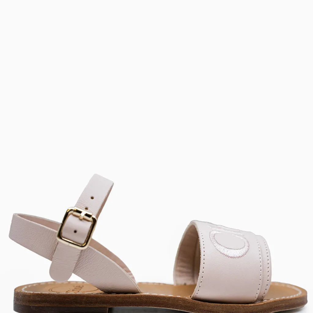 Chloe Pink Powder Sandal Hot