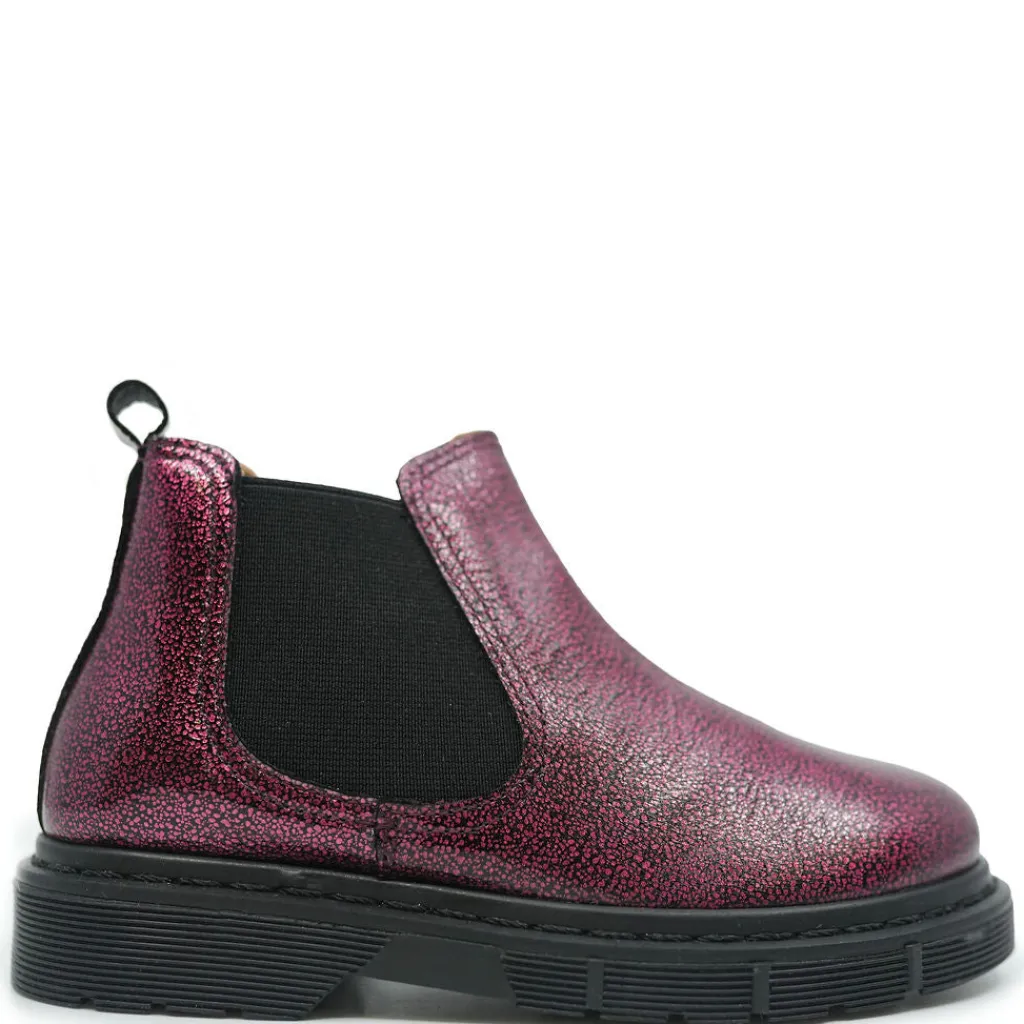 Confetti Magenta Elastic Bootie Discount