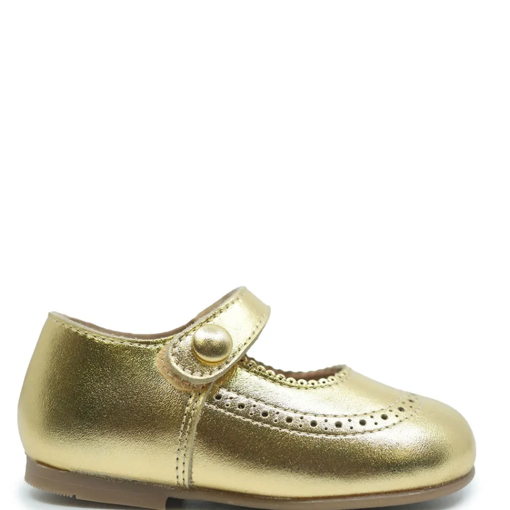 Confetti Metallic Gold Baby Mary Jane Best