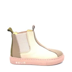 Dulis Nude Leather Bootie Sale