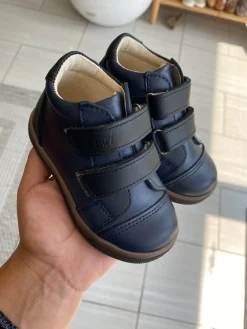 Emel Black and Navy Baby Sneaker Fashion