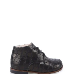 Emel Gunmetal Croc Baby Bootie Best