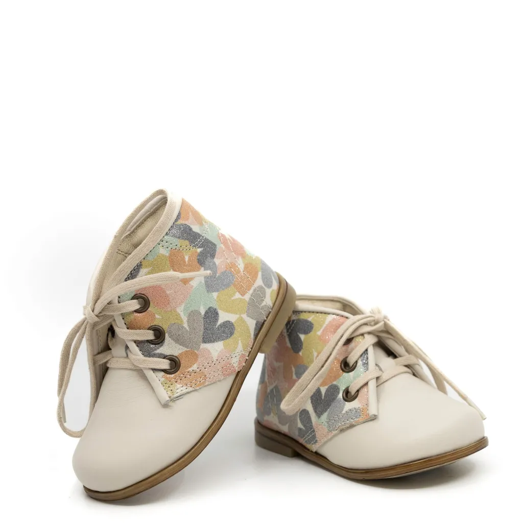 Emel Heart Print Baby Bootie Online