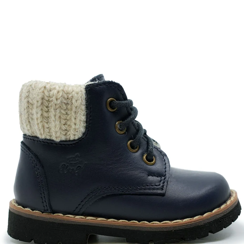 Emel Navy Sweater Baby Boot Hot