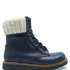 Emel Navy Sweater Bootie Hot