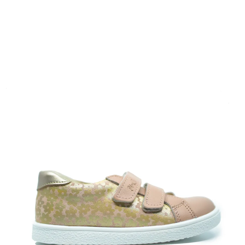Emel Pink Floral Baby Sneaker New
