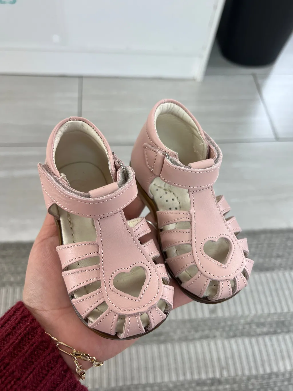 Emel Rose Heart Baby Baby Sandal Discount
