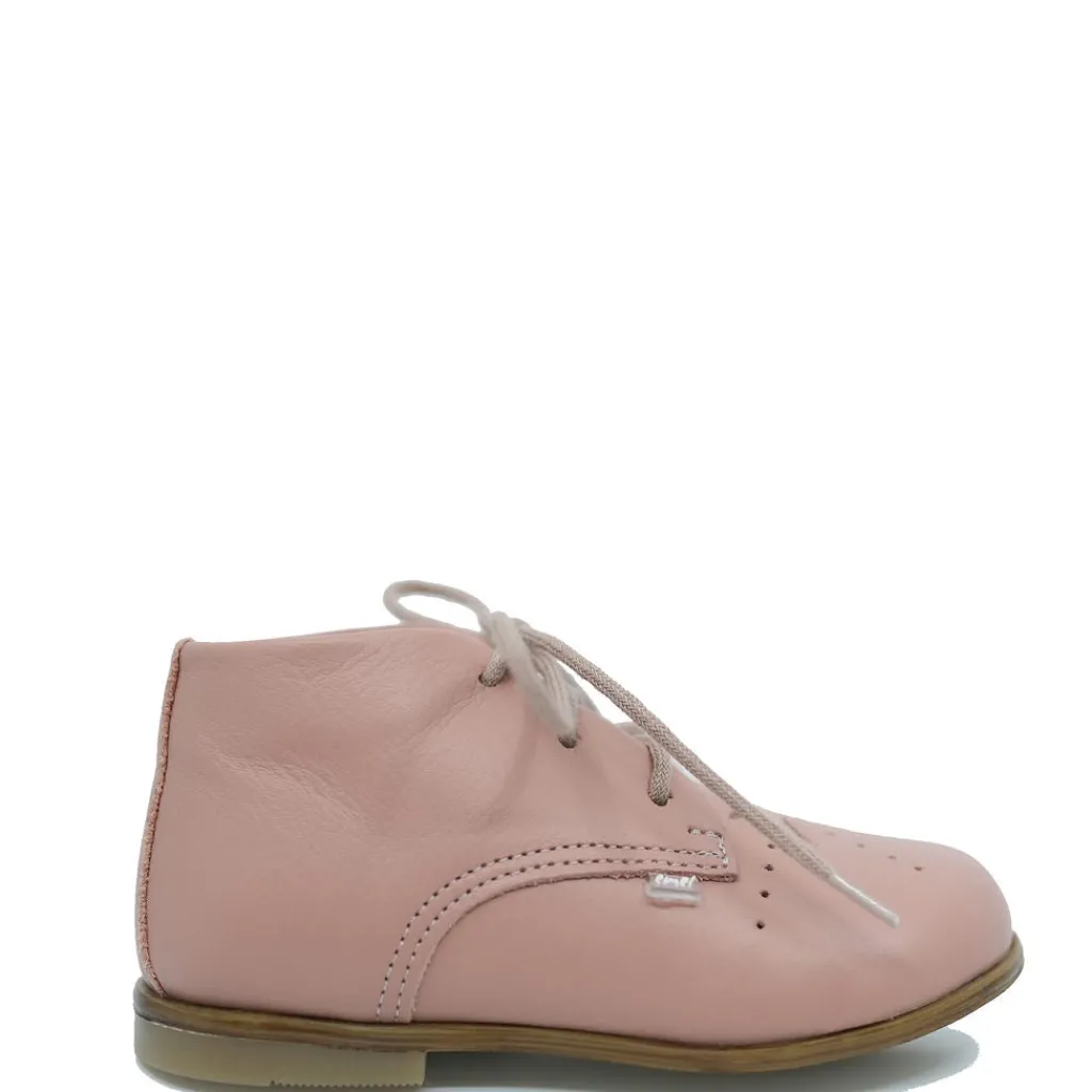 Emel Salmon Perforated Baby Bootie Best