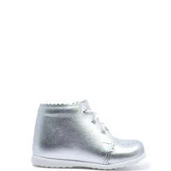 Emel Silver Heart Baby Bootie New
