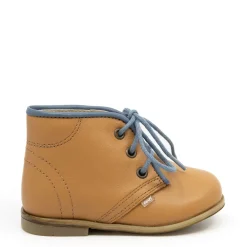 Emel Tan and Denim Baby Bootie Clearance