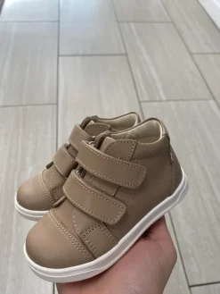 Emel Taupe Perforated Baby Sneaker Hot