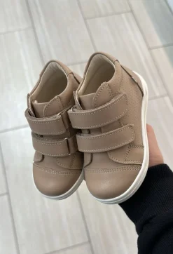 Emel Taupe Velcro Sneaker Best