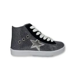 Hoo Glitter Star High Top Sneaker Discount