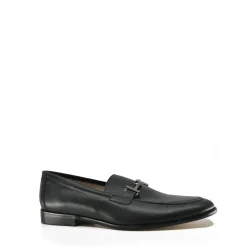 Hoo Navy Slip-On Buckle Dress Shoe Sale