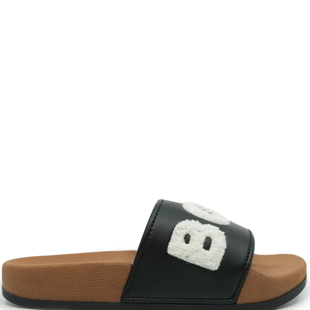 HUGO BOSS Black Logo Rubber Slides Sale