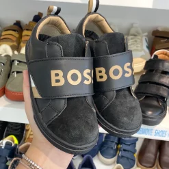 HUGO BOSS Black Logo Velcro Sneaker Online