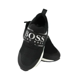 HUGO BOSS Black Mesh Sneaker Clearance