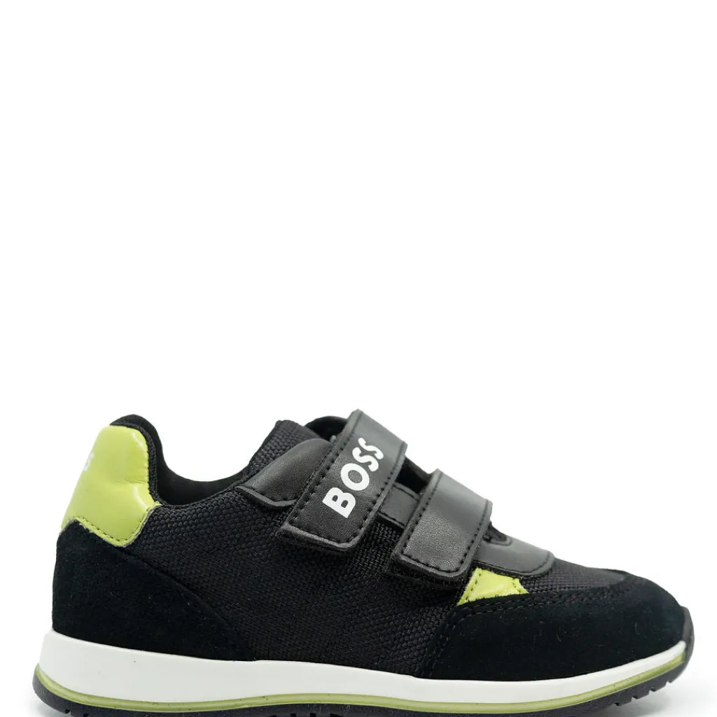HUGO BOSS Black Neon Baby Sneaker Sale