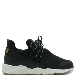 HUGO BOSS Black Print Slip On Trainers Sale